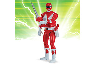 Power Rangers Head Flippin Basic Figures Assorted - Black Ranger